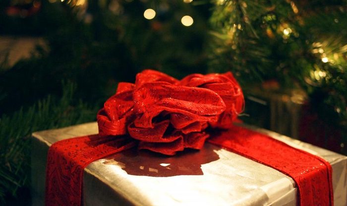 Reusable Gift Bag with Built-in Satin Bow