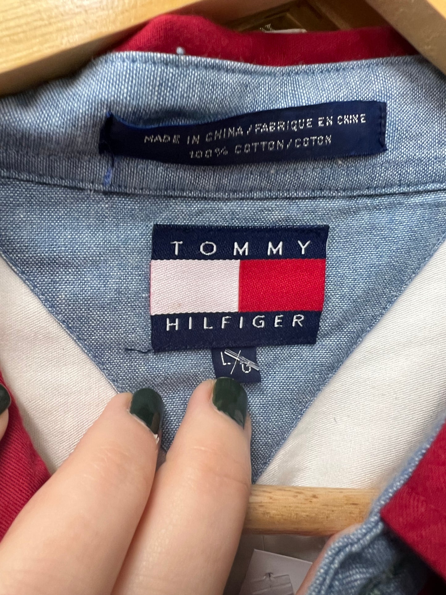 Tommy Hilfiger Blocked Button Up