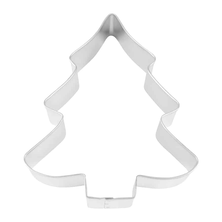 Snow Covered Tree Cookie Cutter (5")