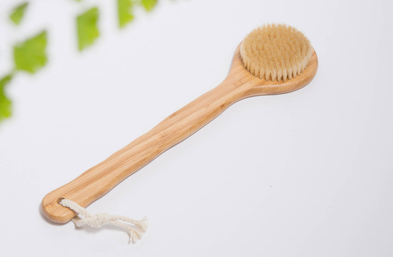 Wood Bath Brush for Shower and Dry Brushing