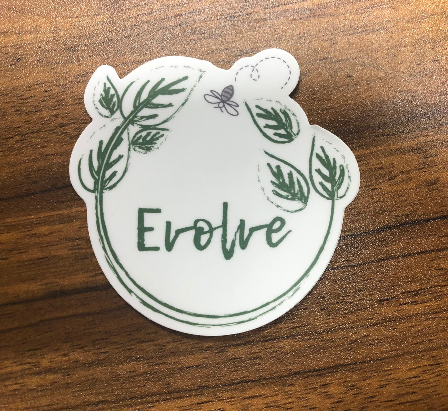 Evolve Sticker (Circle)