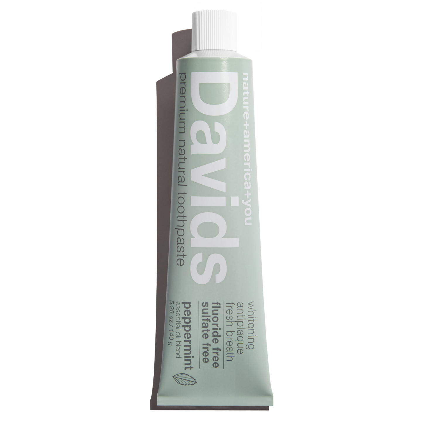 Davids peppermint premium natural toothpaste