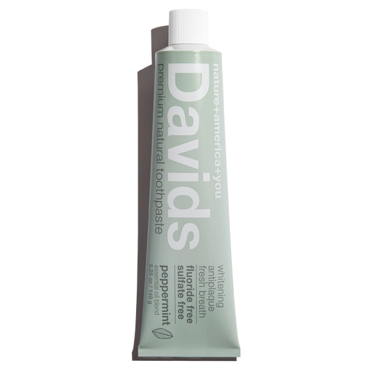 Davids peppermint premium natural toothpaste